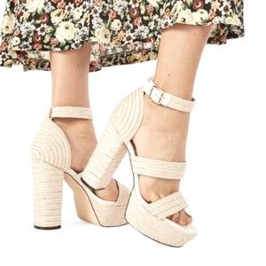 Platform Heeled Sandals